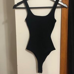 Naked Wardrobe black tank bodysuit